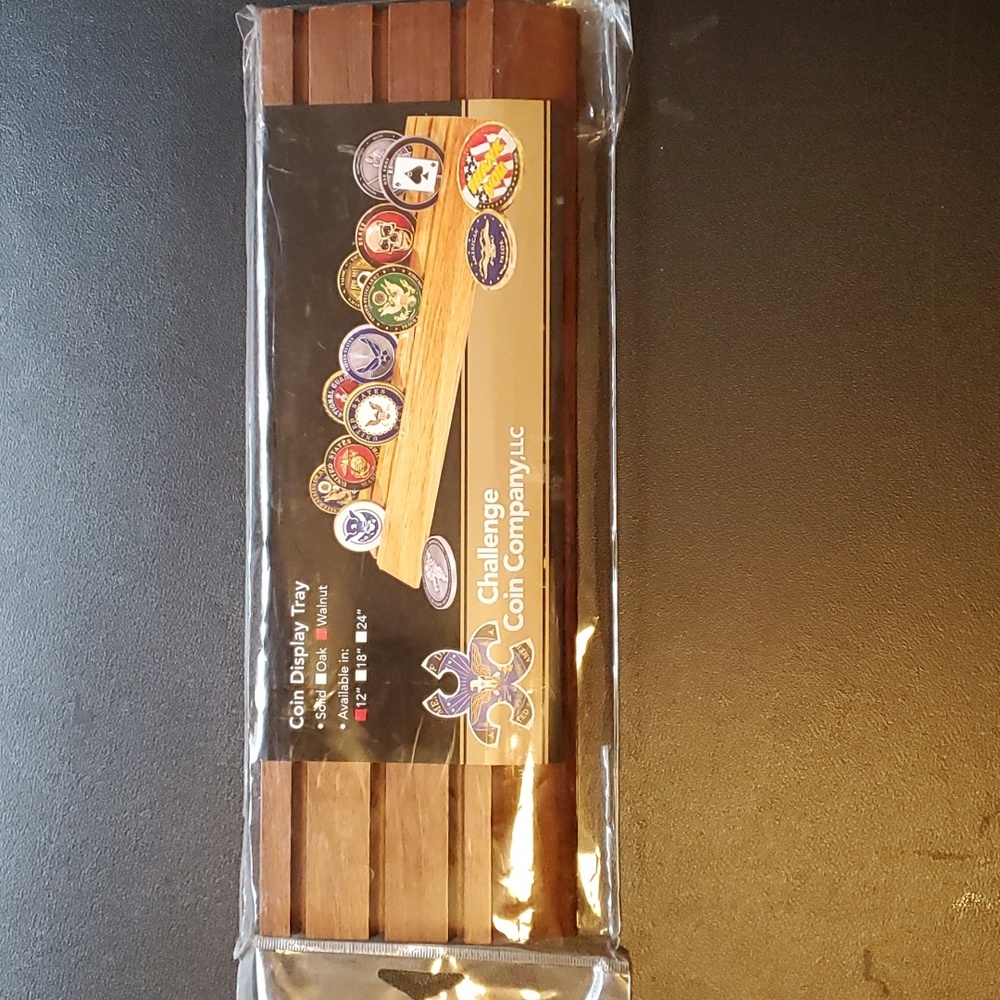 Military Coin Display Tray